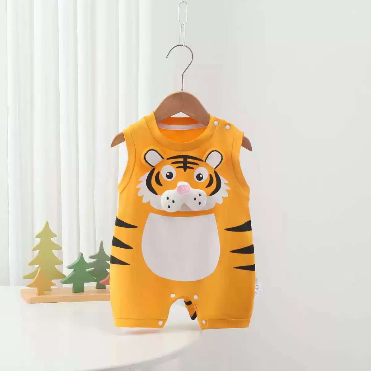 Little Tiger Design One-piece Romper